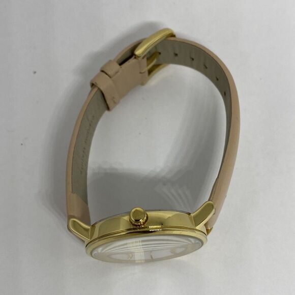 Kate Spade New York Vachetta 0073 Women's Beige Leather Analog Dial Watch VK183 - Picture 8 of 12